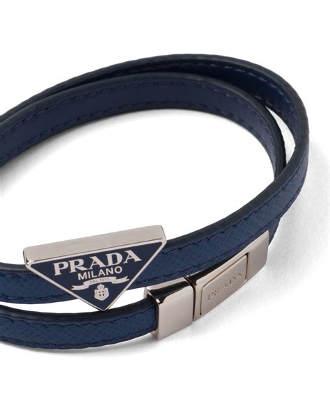 prada leather bracelets